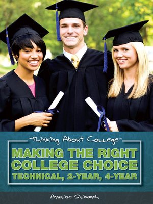 cover image of Making the Right College Choice